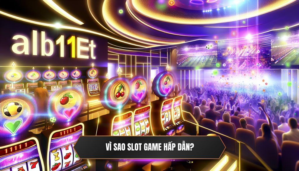 Vì sao slot game hấp dẫn