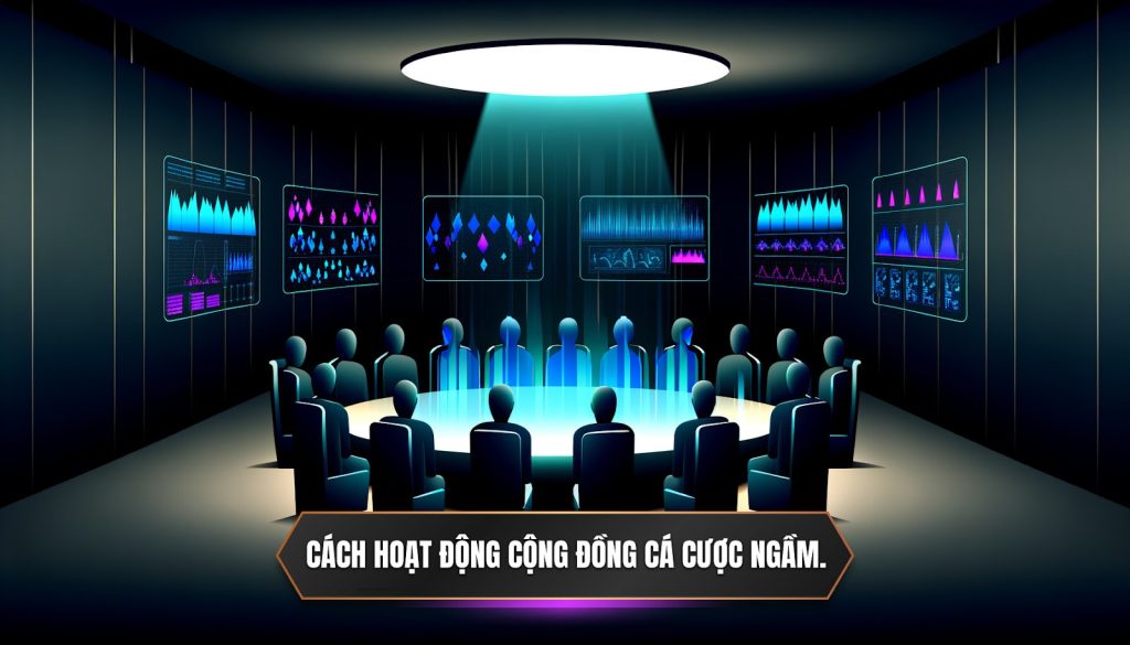 Cách hoạt động cộng đồng cá cược ngầm